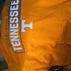 Orange Tennessee Hoodie Size Large
